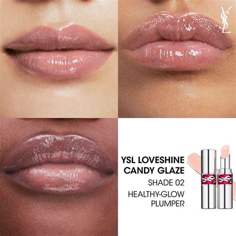 ysl candy glaze healthy glow plumper|candy glaze lip gloss stick.